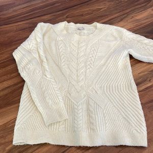 Reiss cable knit sweater